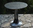 Outdoor table with infrared heating