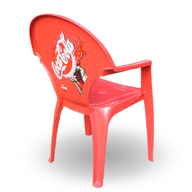 Branded online plastic chair